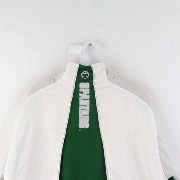 Vtg Nike Michigan State University Warm Up Jacket - Picture 8 of 9